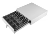 CE / ROHS / ISO EC 410 Drawer Tiền mặt, RS232 / USB Drawer Đối với Square Stand
