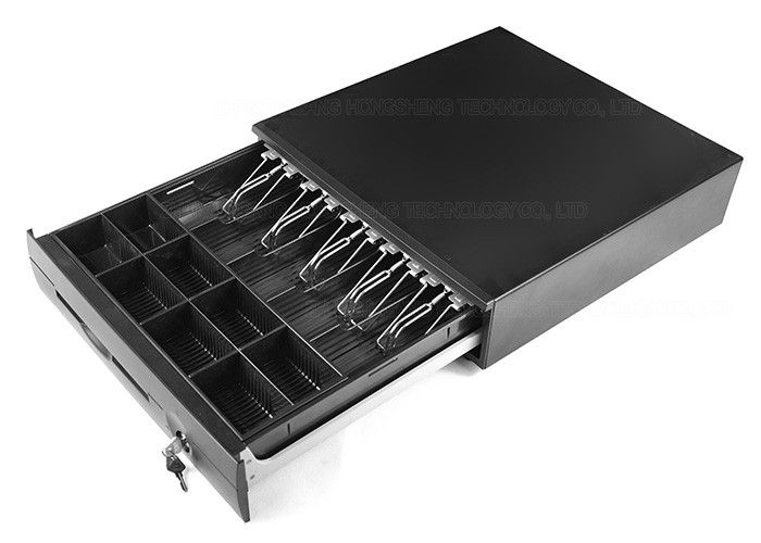 16 Inch Electronic Cash Drawer Metal Epos Cash Drawer Steel Construction 410G