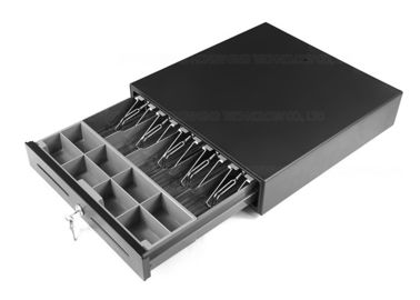 PortableIvory Metal Cash Drawer Giao diện USB Một hàng Khay 405x420x90 400C